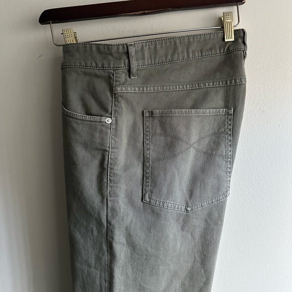 Brunello Cucinelli Olive Skinny Tapered Jeans - Picture 8 of 8